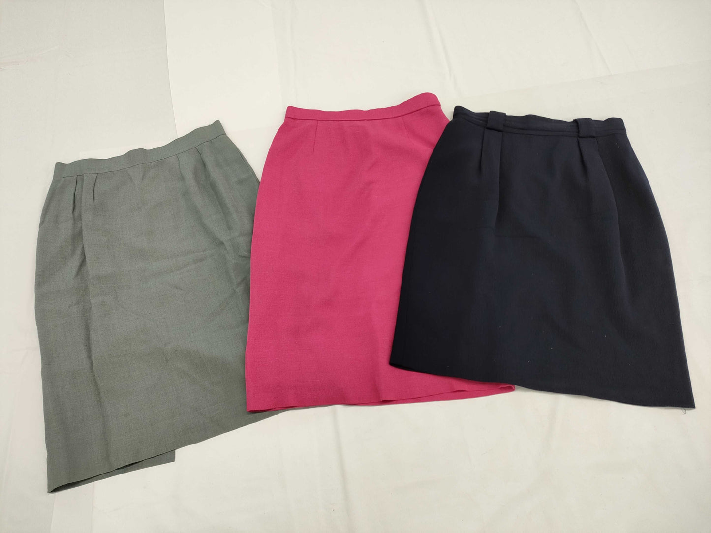 Dior 5-piece set * Christian Dior suit, double-breasted jacket, skirt, and other Christian Dior apparel