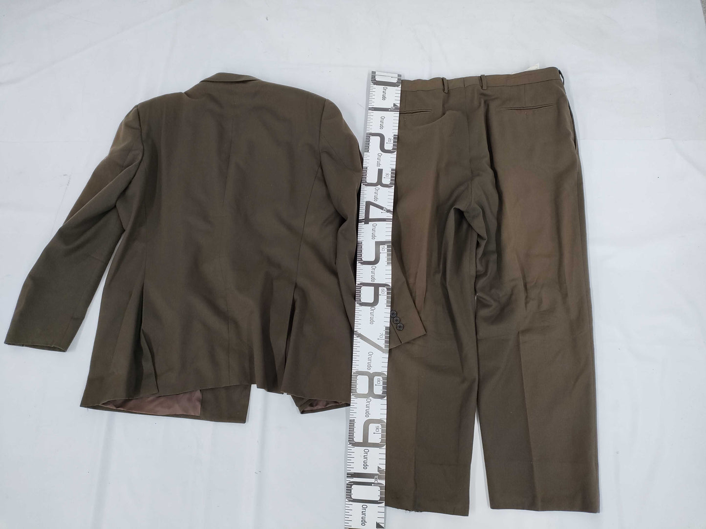 FENDI Men's Brown Suit Set, Size 56, Other Apparel