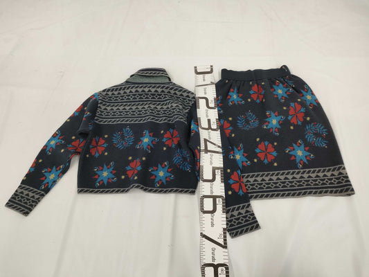 Dior Christian Dior Rare Print All-Over Set Wool Turtleneck Skirt Christian Dior Other Apparel