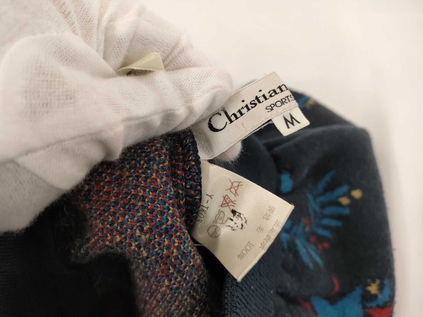 Dior Christian Dior Rare Print All-Over Set Wool Turtleneck Skirt Christian Dior Other Apparel