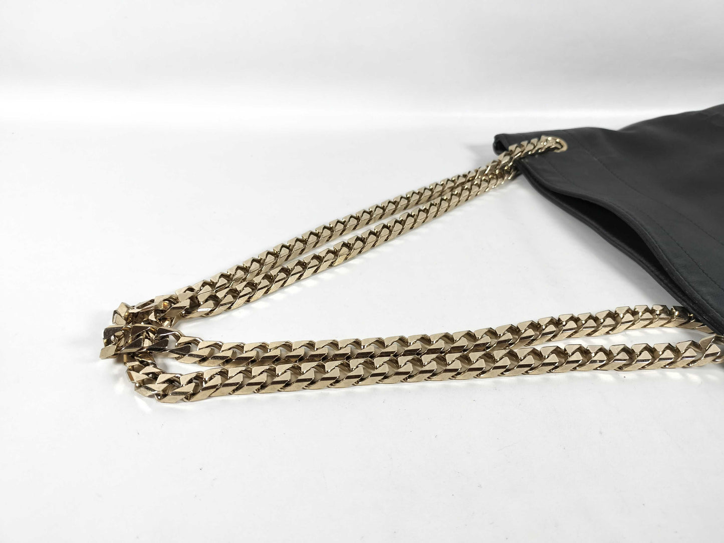 GIVENCHY Leather Chain Tote Bag