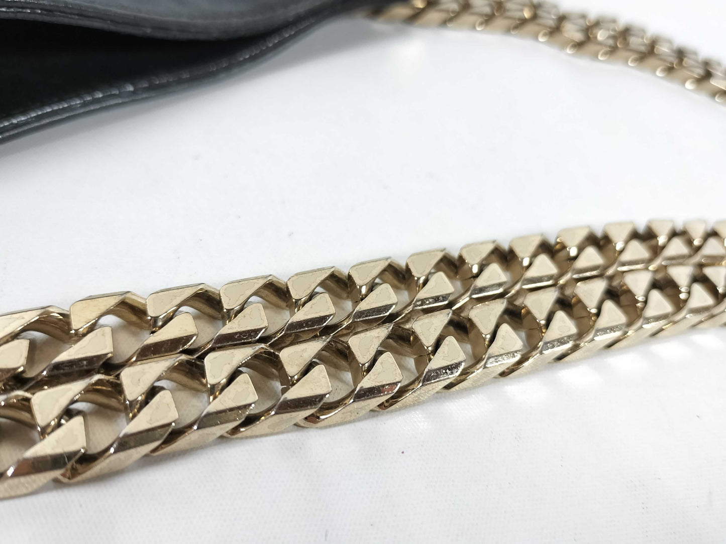GIVENCHY Leather Chain Tote Bag