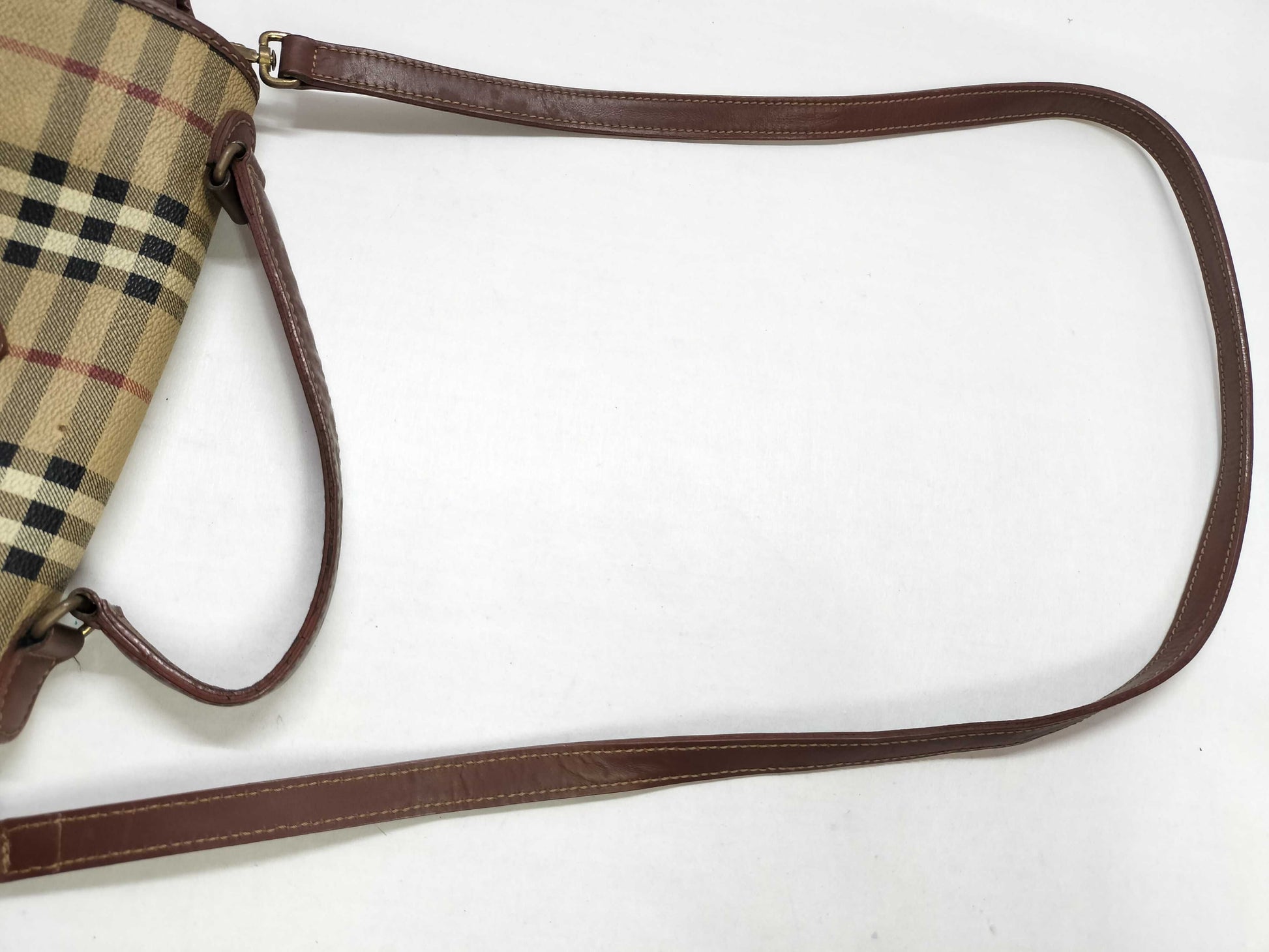 BURBERRY Nova Check Shoulder Bag