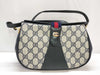 GUCCI GG Supreme GUCCI Old Gucci Sherry Line Gray Shoulder Bag 66.02.024
