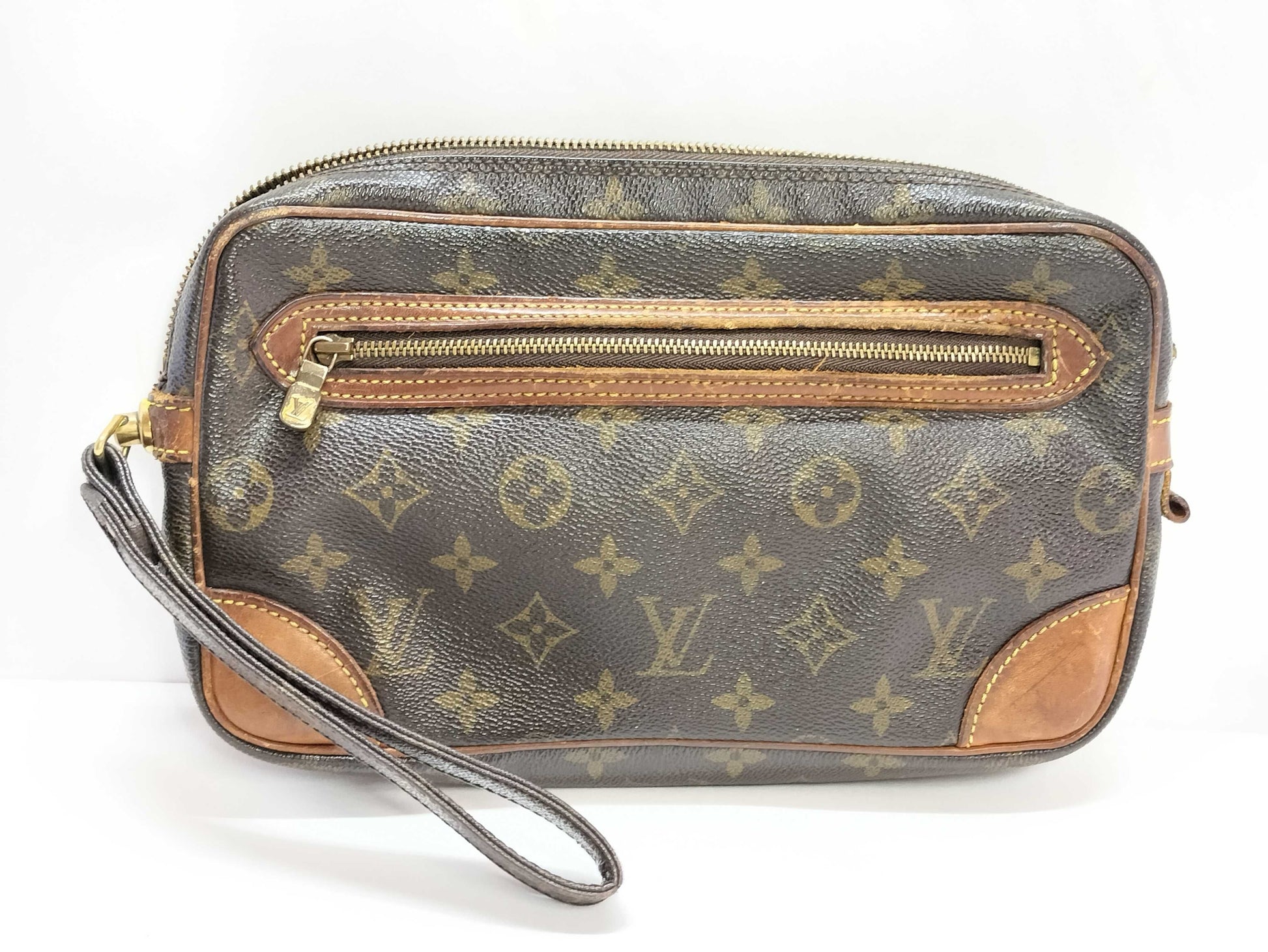 LOUIS VUITTON Monogram Louis Vuitton Marly Dragonne Second Bag