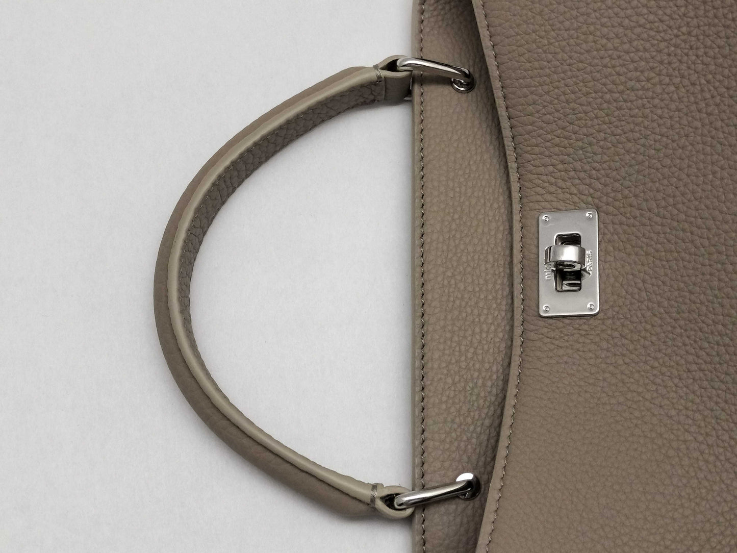Mitino Paris Lutes Mini 2-Way Bag, Beige, Handbag