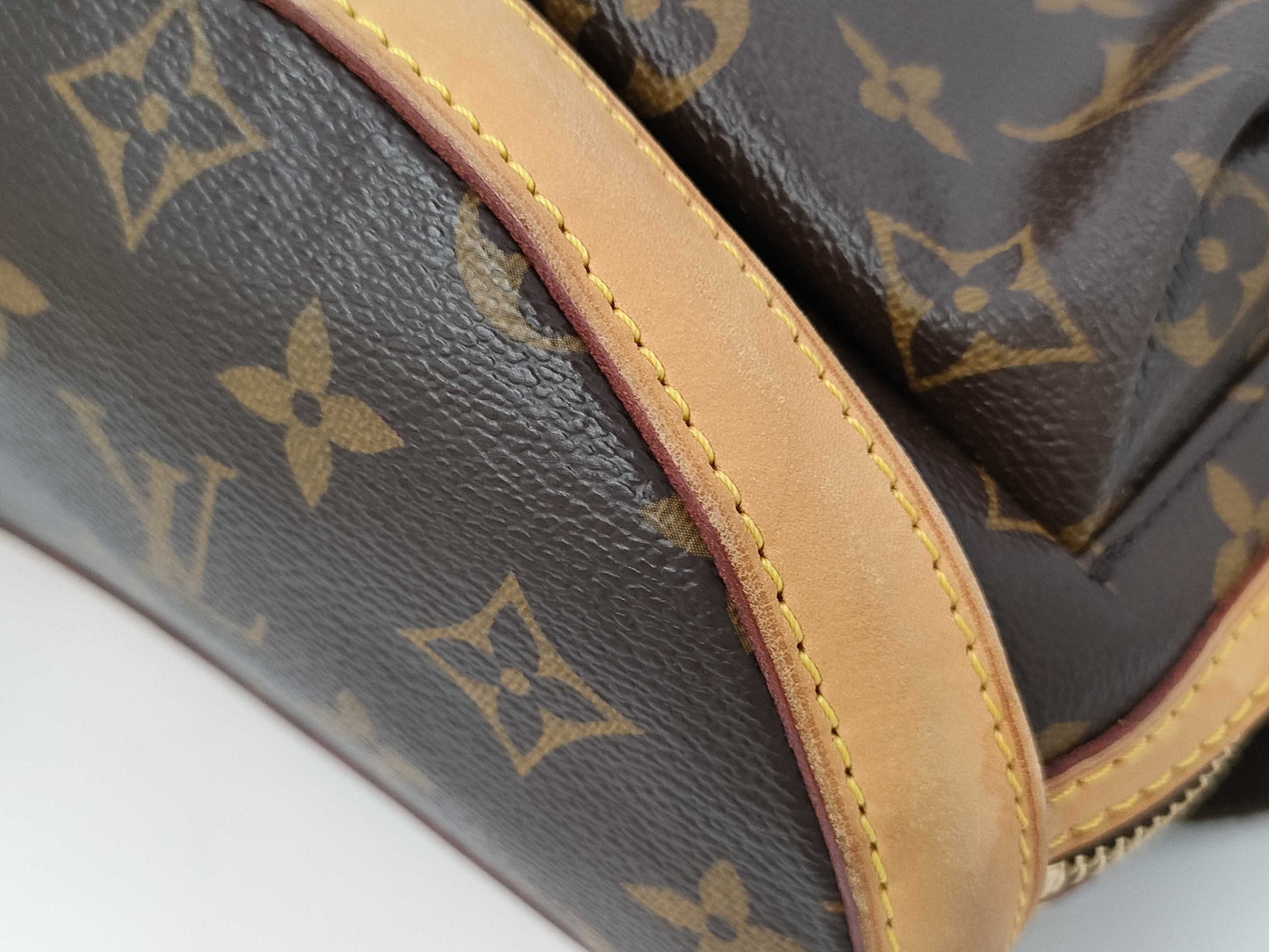 LOUIS VUITTON Monogram Louis Vuitton M40107 Sac Ados Fall Backpack Monogram Brown Backpack