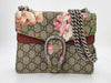 GUCCI Dionysus GG Supreme Floral Print Shoulder Bag in Brown