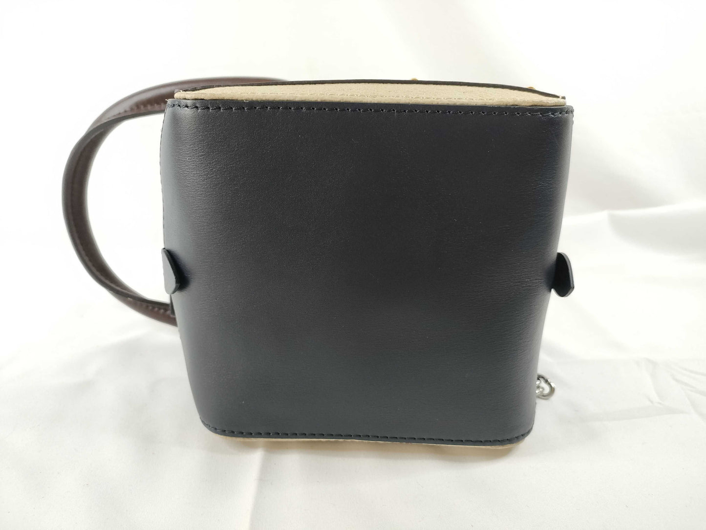 LOUIS VUITTON M52350 Trompe l'oeil Chain 2-Way Handbag/Shoulder Bag Black/Beige