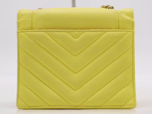 CHANEL Leather Super Copy Shoulder Bag with GD Hardware and Yellow Seal 27128020