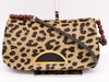 Dior Harako/Patent Leather Maris Pearl Leopard Print Handbag