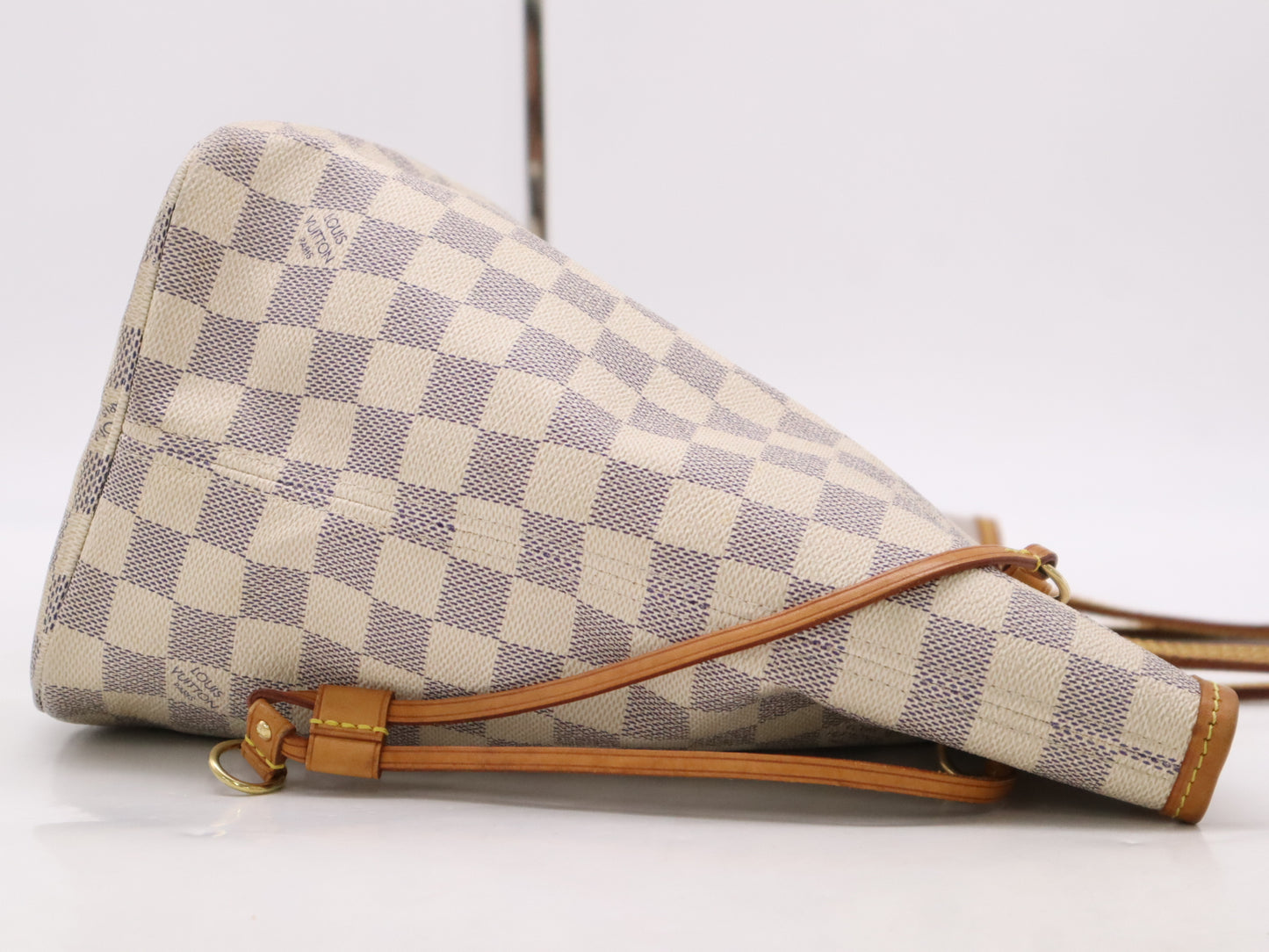 LOUIS VUITTON N51107 Azure Neverfull MM Old Model Tote Bag