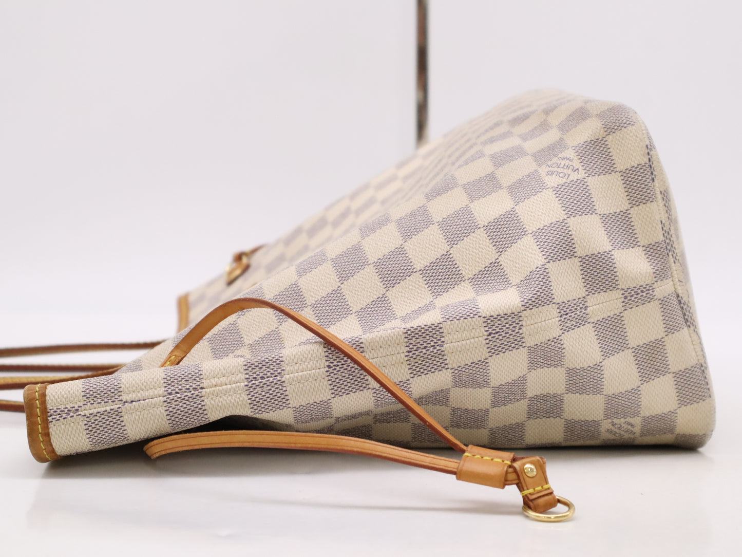 LOUIS VUITTON N51107 Azure Neverfull MM Old Model Tote Bag