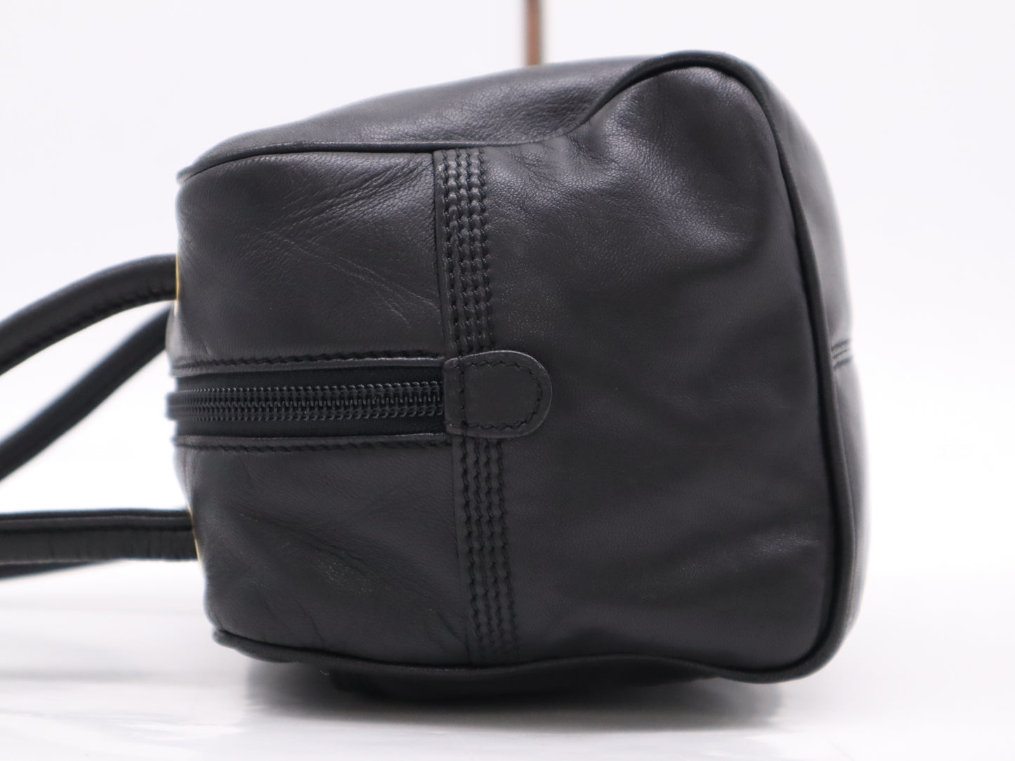 LOEWE Nappa Leather Anagram Handbag Black Handbag