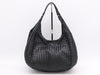 BOTTEGA VENETA BOTTEGA VENETA Lambskin Intrecciato Medium Campana Bag Black Tote Bag