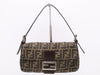 FENDI Zucca Mamma Bucket Brown Handbag