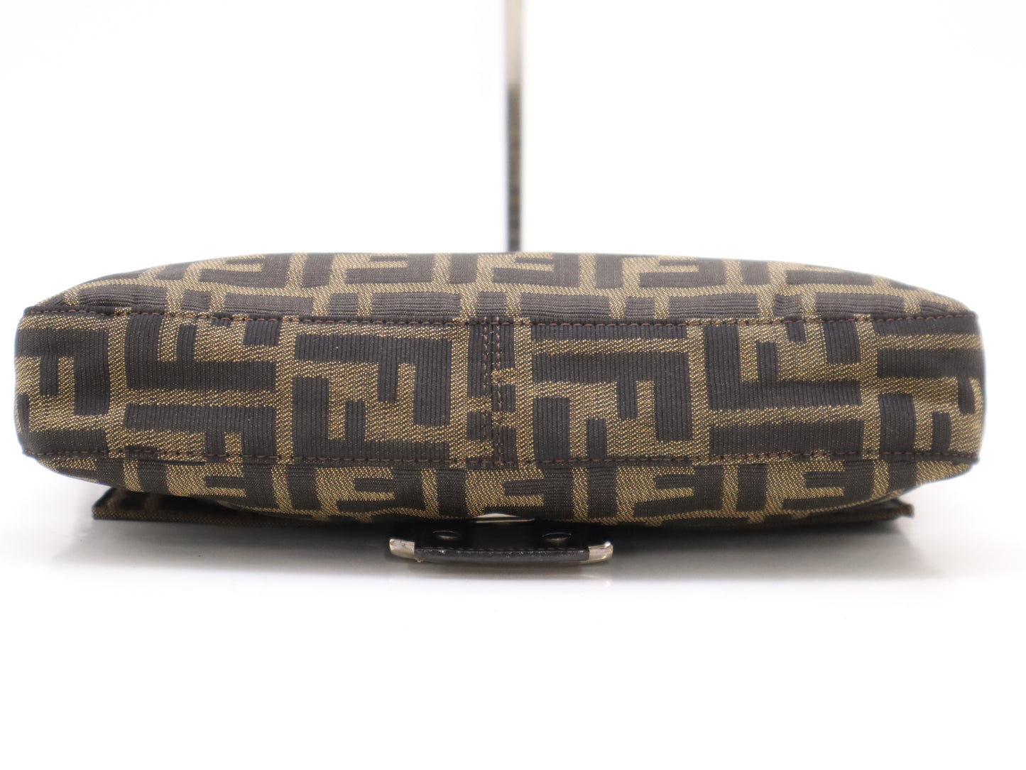 FENDI Zucca Mamma Bucket Brown Handbag
