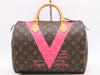 LOUIS VUITTON M41533 Monogram Speedy 30 Monogram V Handbag