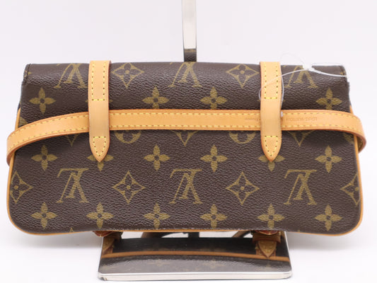 LOUIS VUITTON M51159 Monogram Pochette Marel Shoulder Bag with Shoulder Strap