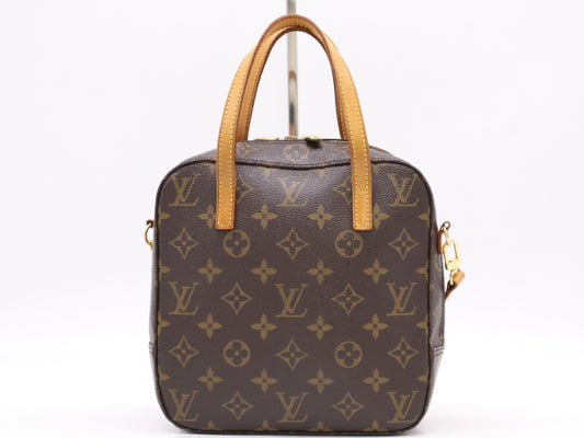 LOUIS VUITTON M47500 Monogram Spontini Handbag with Shoulder Strap
