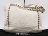 CHANEL Luxury Leather Chain Tote Bag White Seal 10981389 Tote Bag