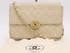 CHANEL Lambskin Mini Matelasse 20 Lambskin Single Flap Single Chain Shoulder Bag
