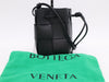 BOTTEGA VENETA Intrecciato Large Cassette Mini Black Shoulder Bag with Dust Bag
