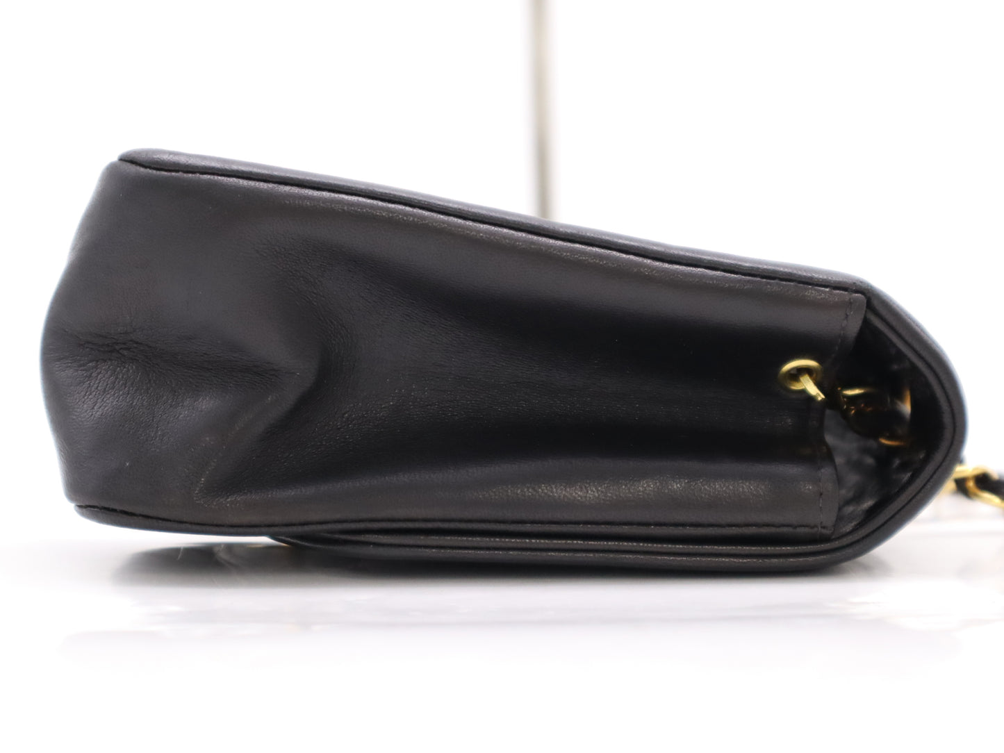 CHANEL Diana 25 Lambskin Shoulder Bag Black Seal 3408335 Shoulder Bag