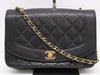 CHANEL Diana 25 Lambskin Shoulder Bag Black Seal 3408335 Shoulder Bag