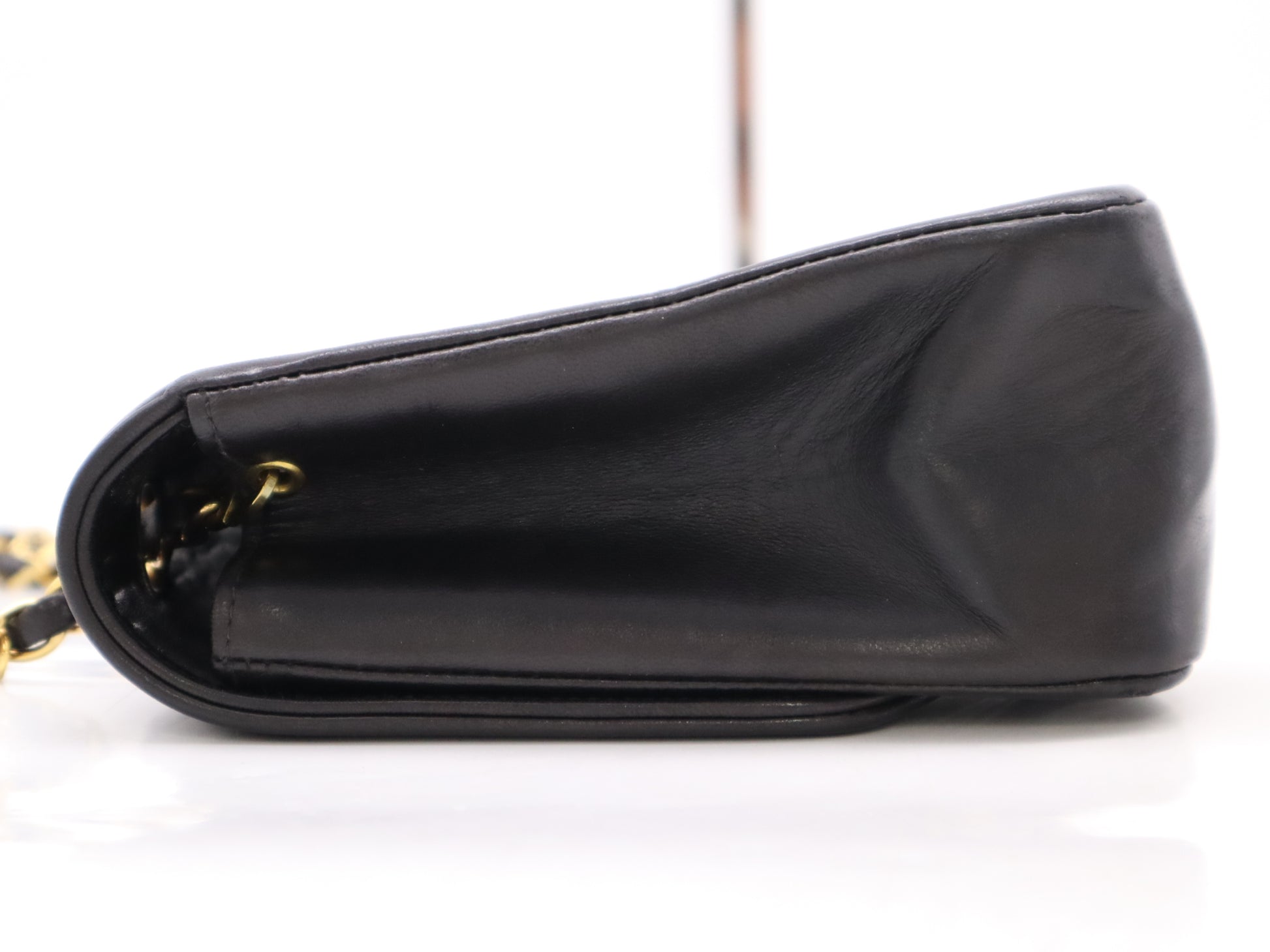 CHANEL Diana 25 Lambskin Shoulder Bag Black Seal 3408335 Shoulder Bag