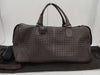 BOTTEGA VENETA Intrecciato Boston Bag, 2-Way Leather, Brown, with Strap, Dust Bag, Cloche, Padlock, and Key