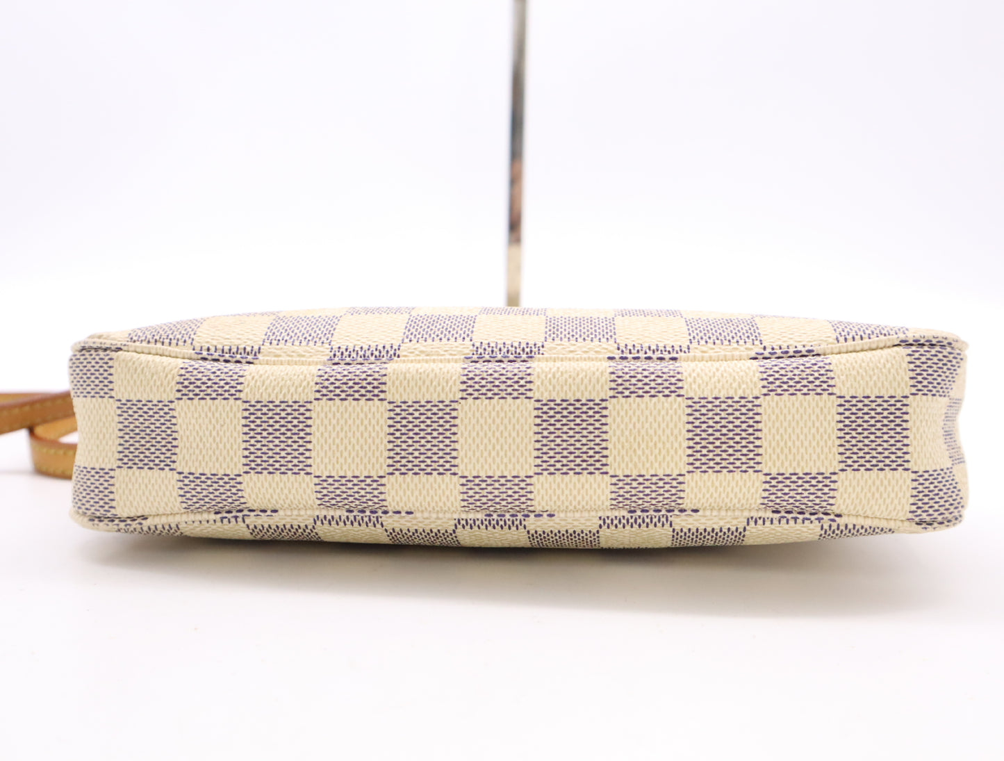 LOUIS VUITTON N51986 Azur Pochette Accessoires Pouch with Shoulder Strap