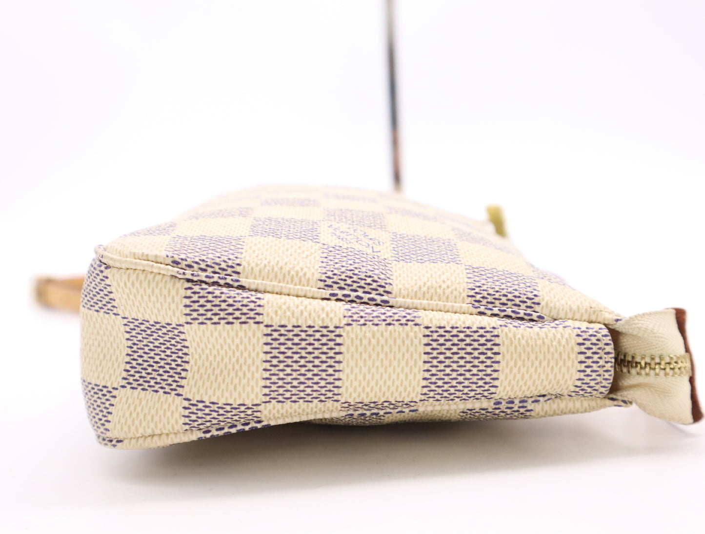 LOUIS VUITTON N51986 Azur Pochette Accessoires Pouch with Shoulder Strap