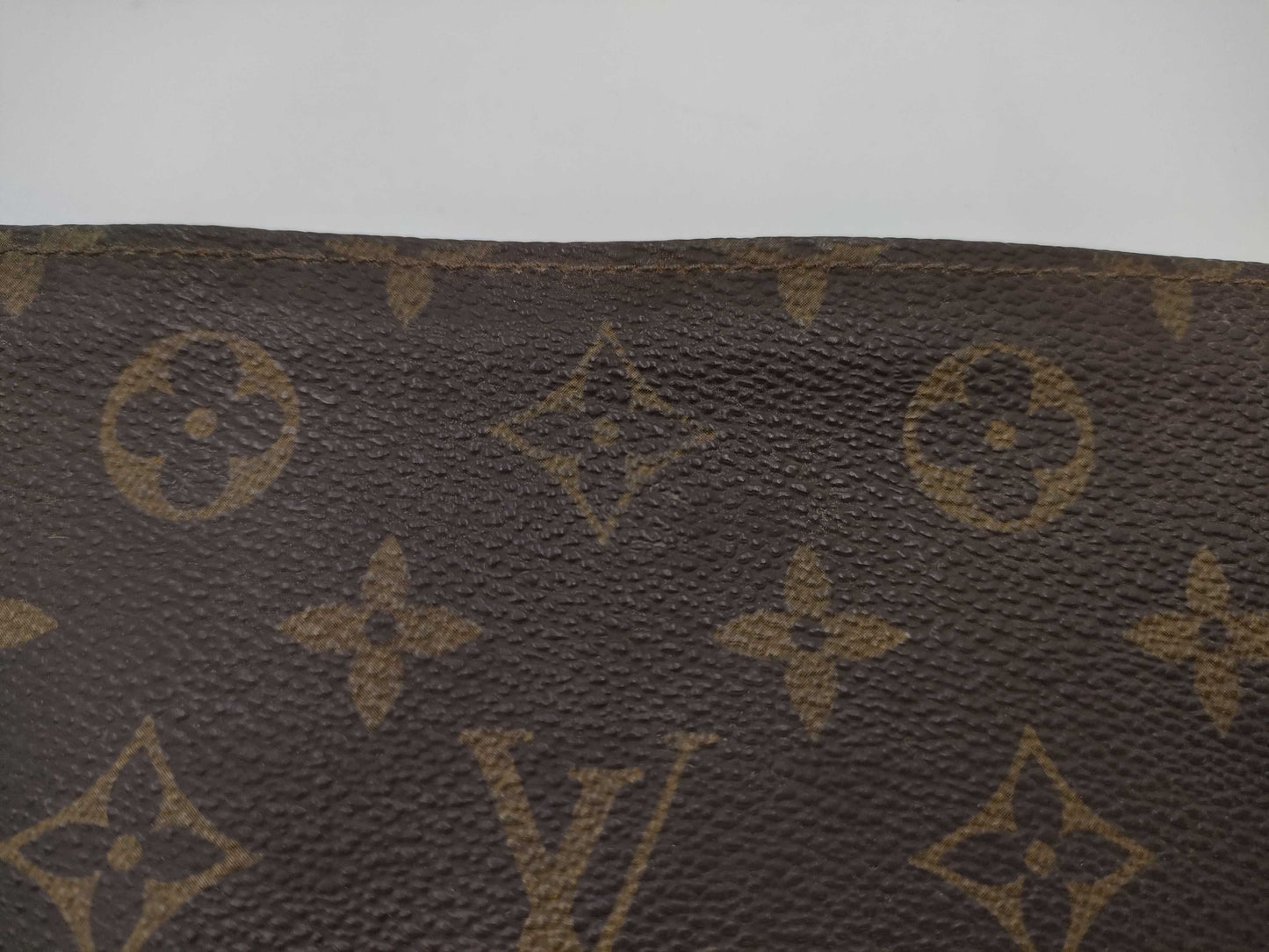 LOUIS VUITTON LOUIS VUITTON Monogram M51960 Monogram Poche Souffle Clutch Bag