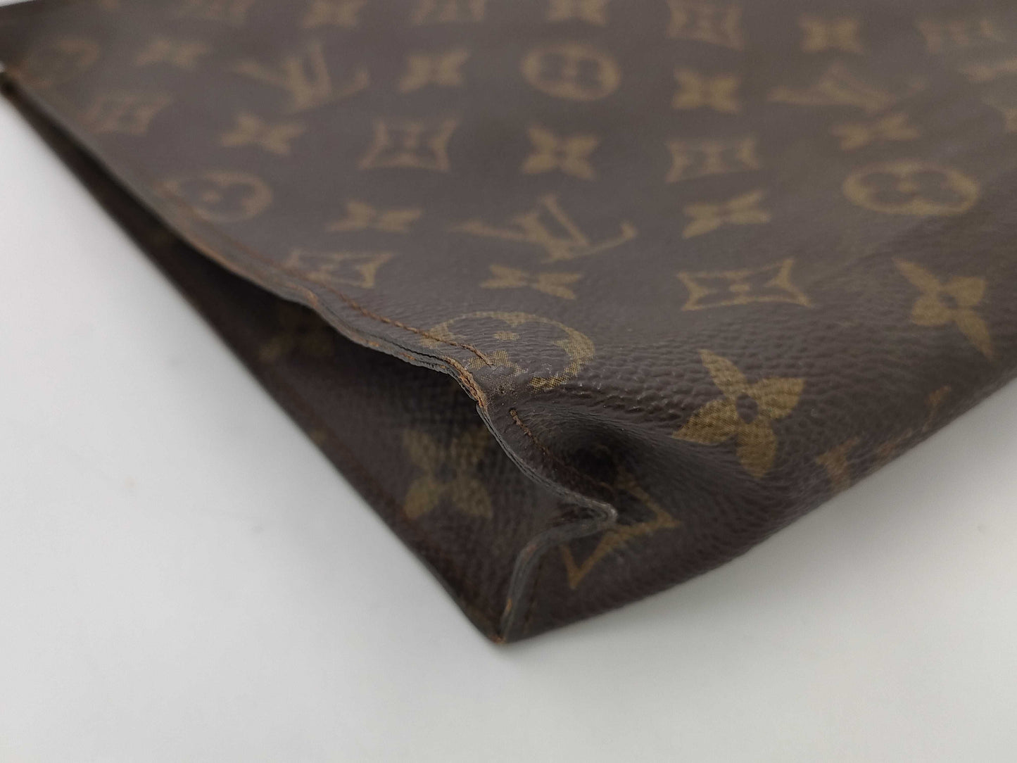 LOUIS VUITTON LOUIS VUITTON Monogram M51960 Monogram Poche Souffle Clutch Bag