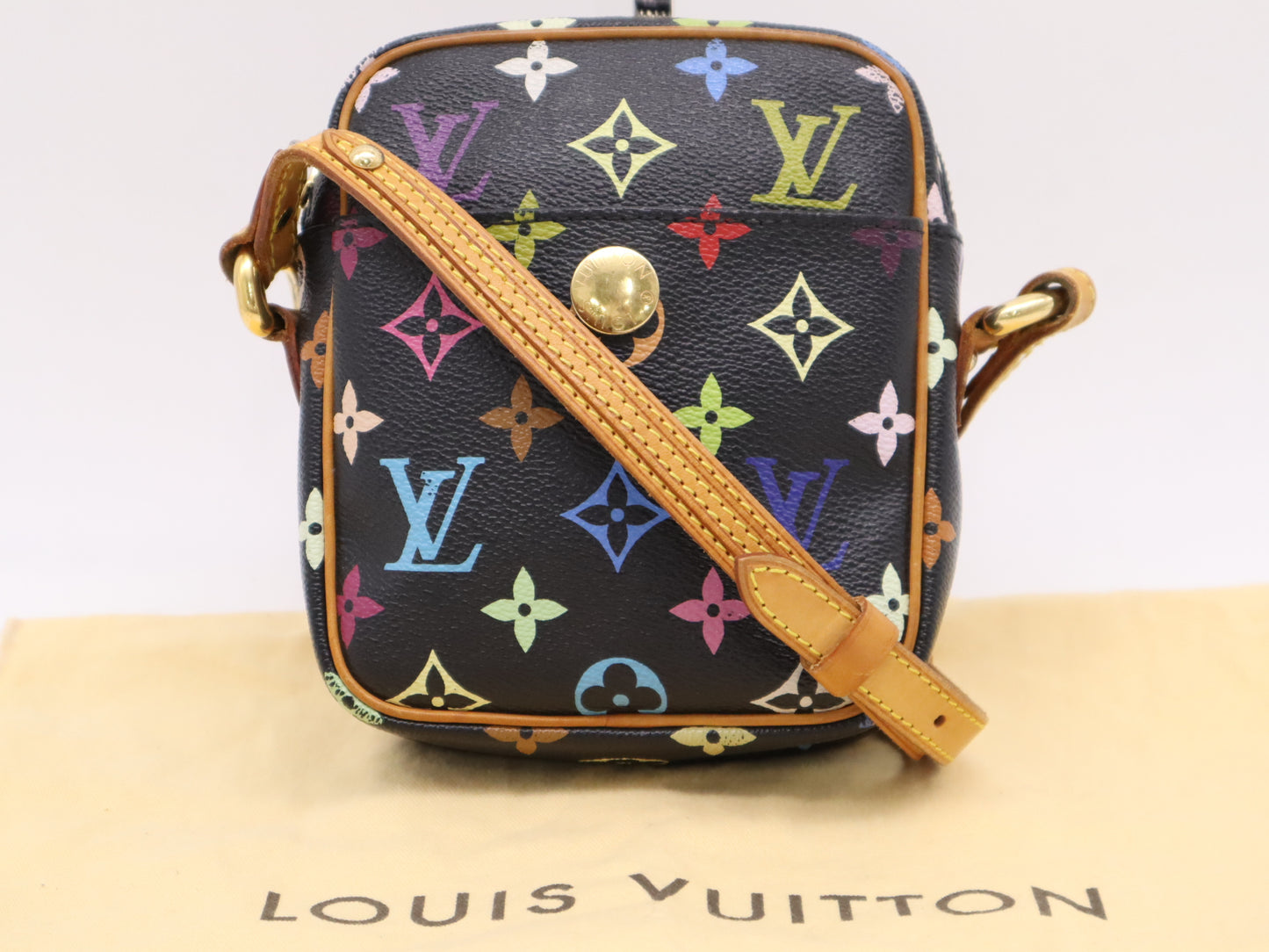 LOUIS VUITTON M40056 Multicolor Lift Noir Shoulder Bag with Dust Bag