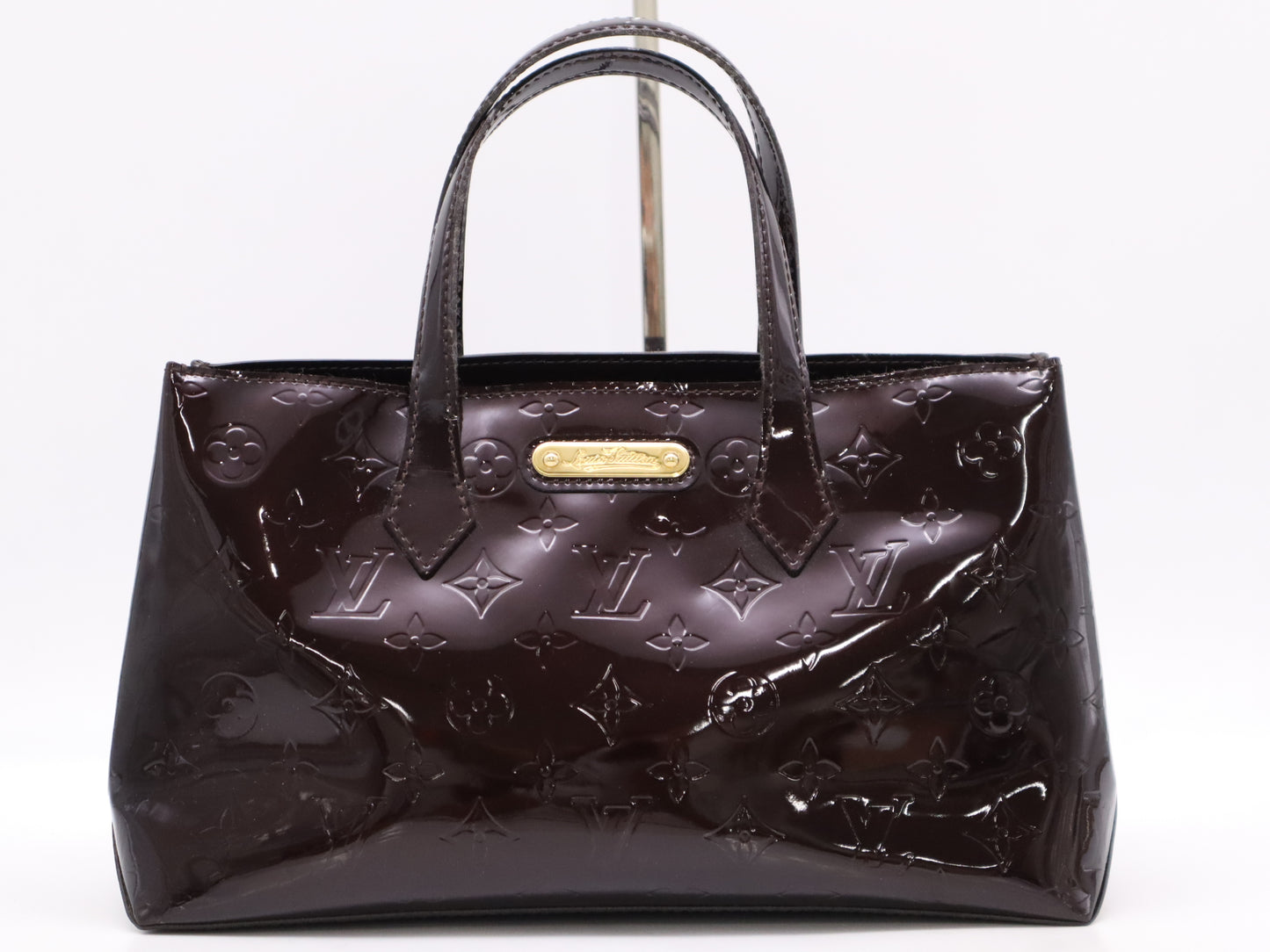 LOUIS VUITTON M93642 Vernis Wilshire PM Handbag