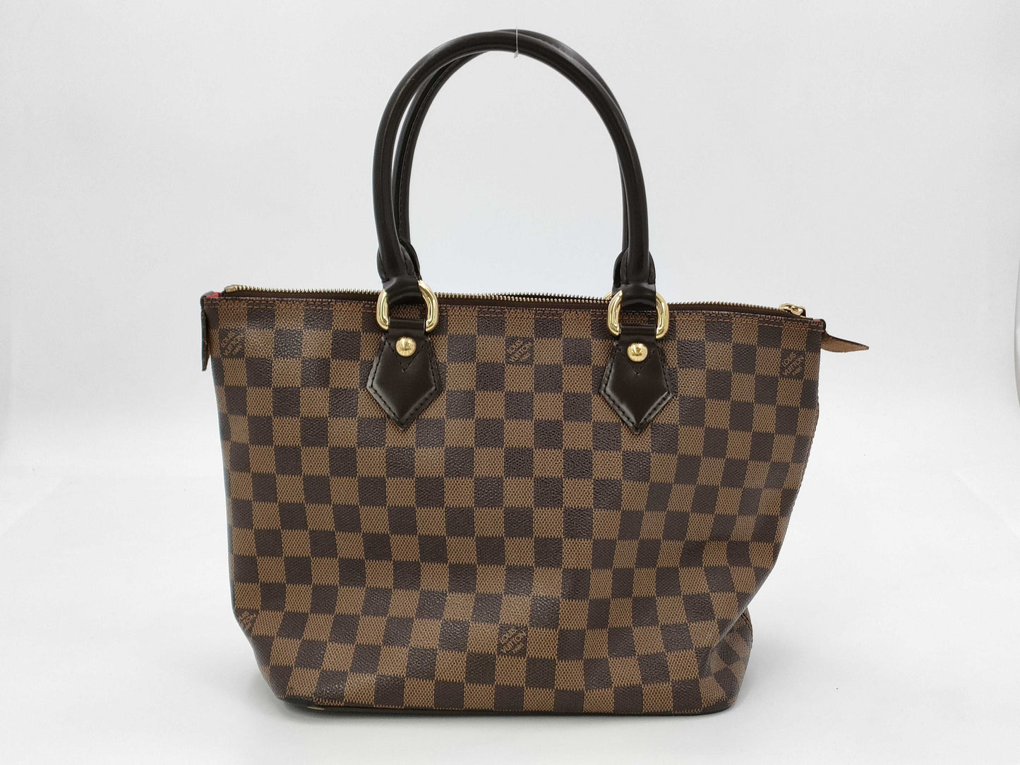 LOUIS VUITTON LOUIS VUITTON Damier N51183 Damier Saleya PM Handbag