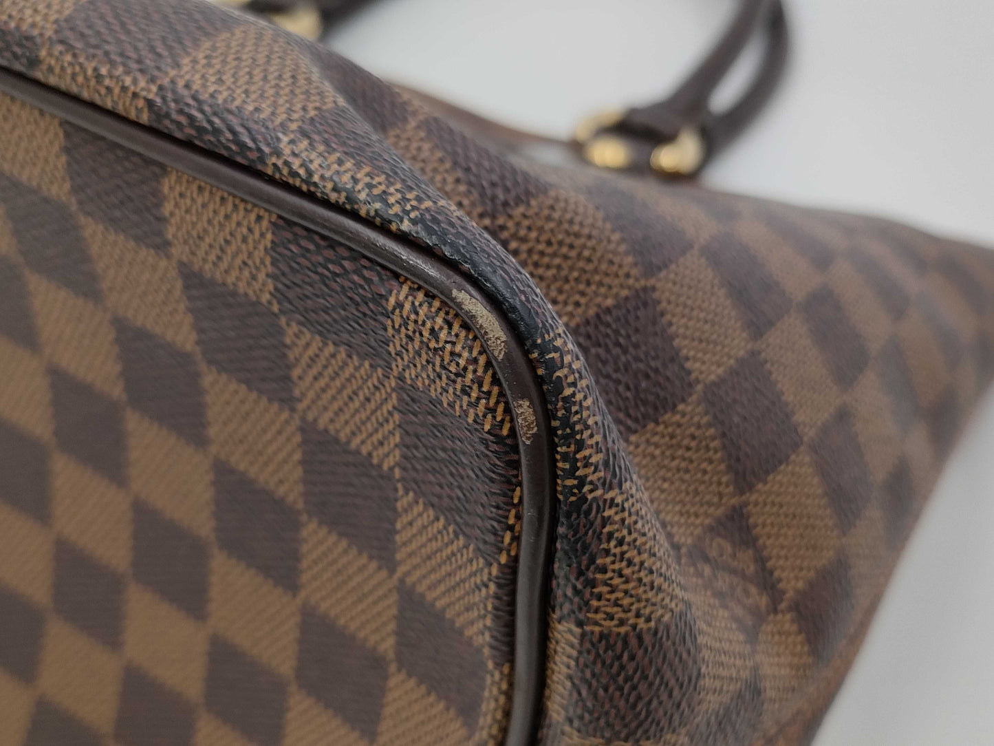 LOUIS VUITTON LOUIS VUITTON Damier N51183 Damier Saleya PM Handbag