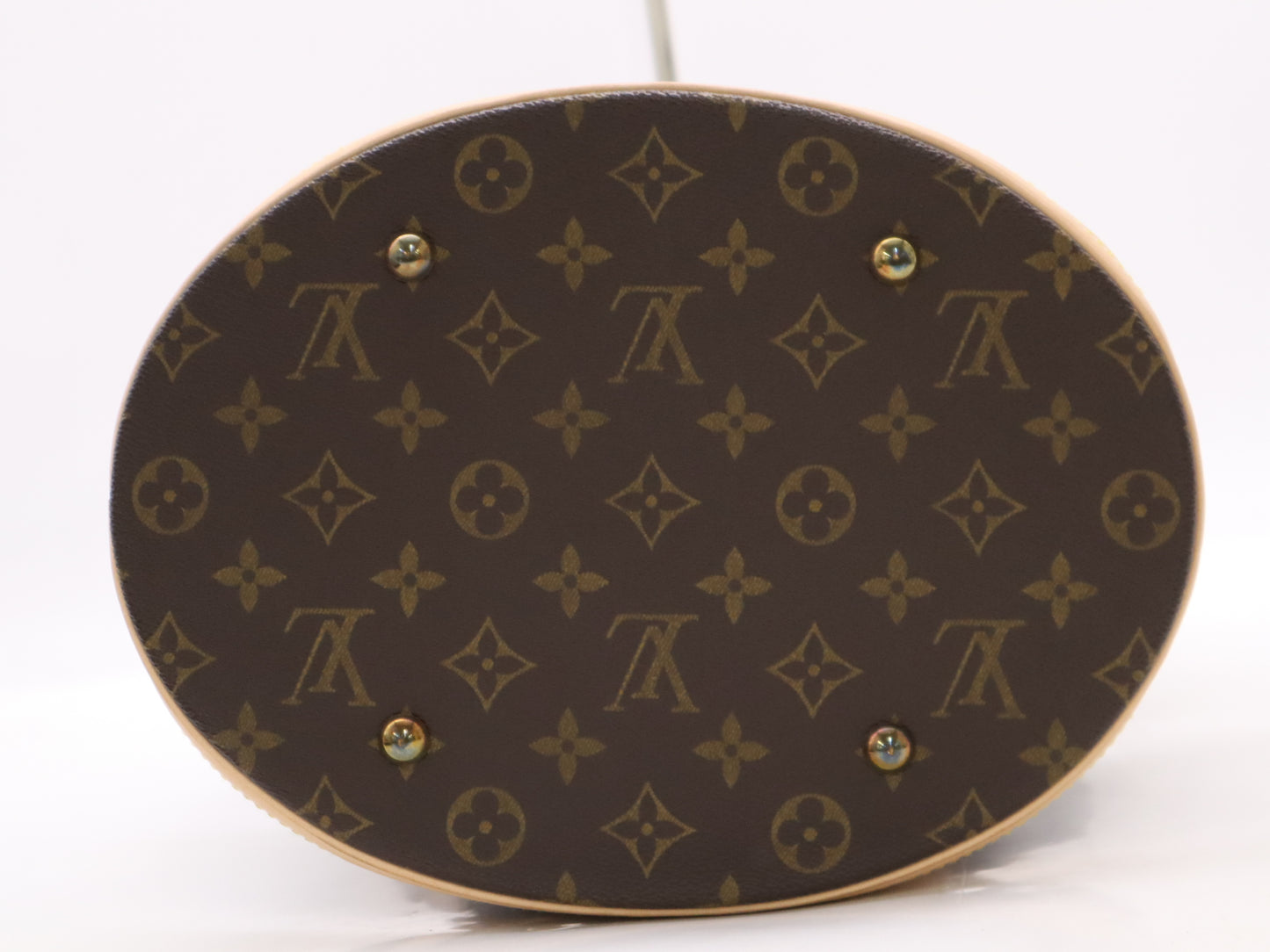 LOUIS VUITTON M42236 Monogram Bucket GM Tote Bag with Pouch