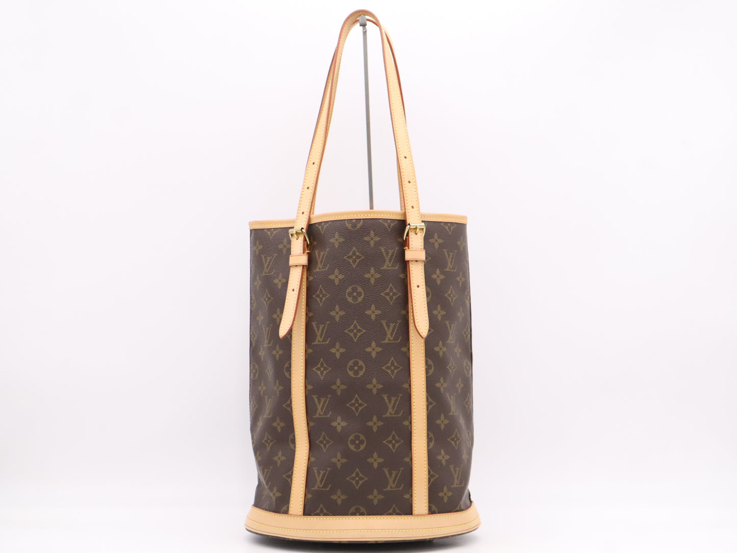 LOUIS VUITTON M42236 Monogram Bucket GM Tote Bag with Pouch
