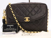 CHANEL Lambskin Matelasse 23 Shoulder Bag with Small Flap, Small Chain, Gold Hardware, Black Seal, Card Included, Dust Bag Included, 2653551