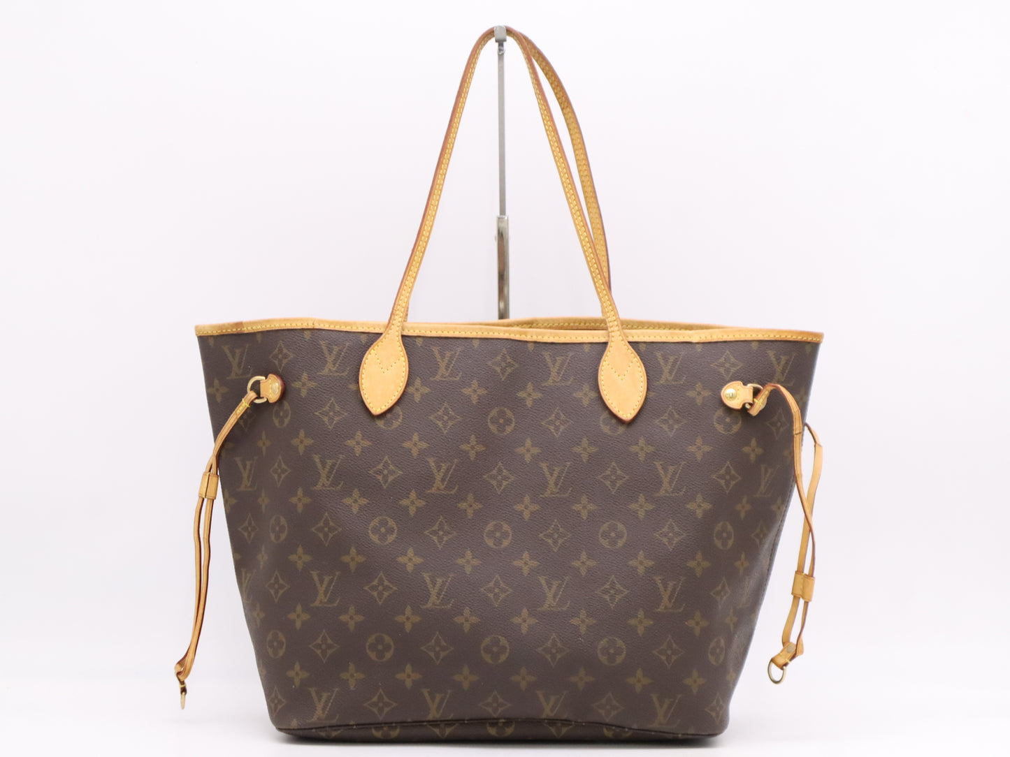 LOUIS VUITTON M40156 Monogram Neverfull MM Old-Style Tote Bag