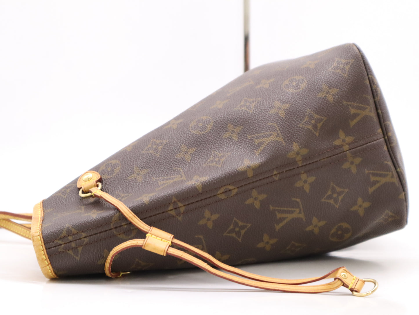 LOUIS VUITTON M40156 Monogram Neverfull MM Old-Style Tote Bag