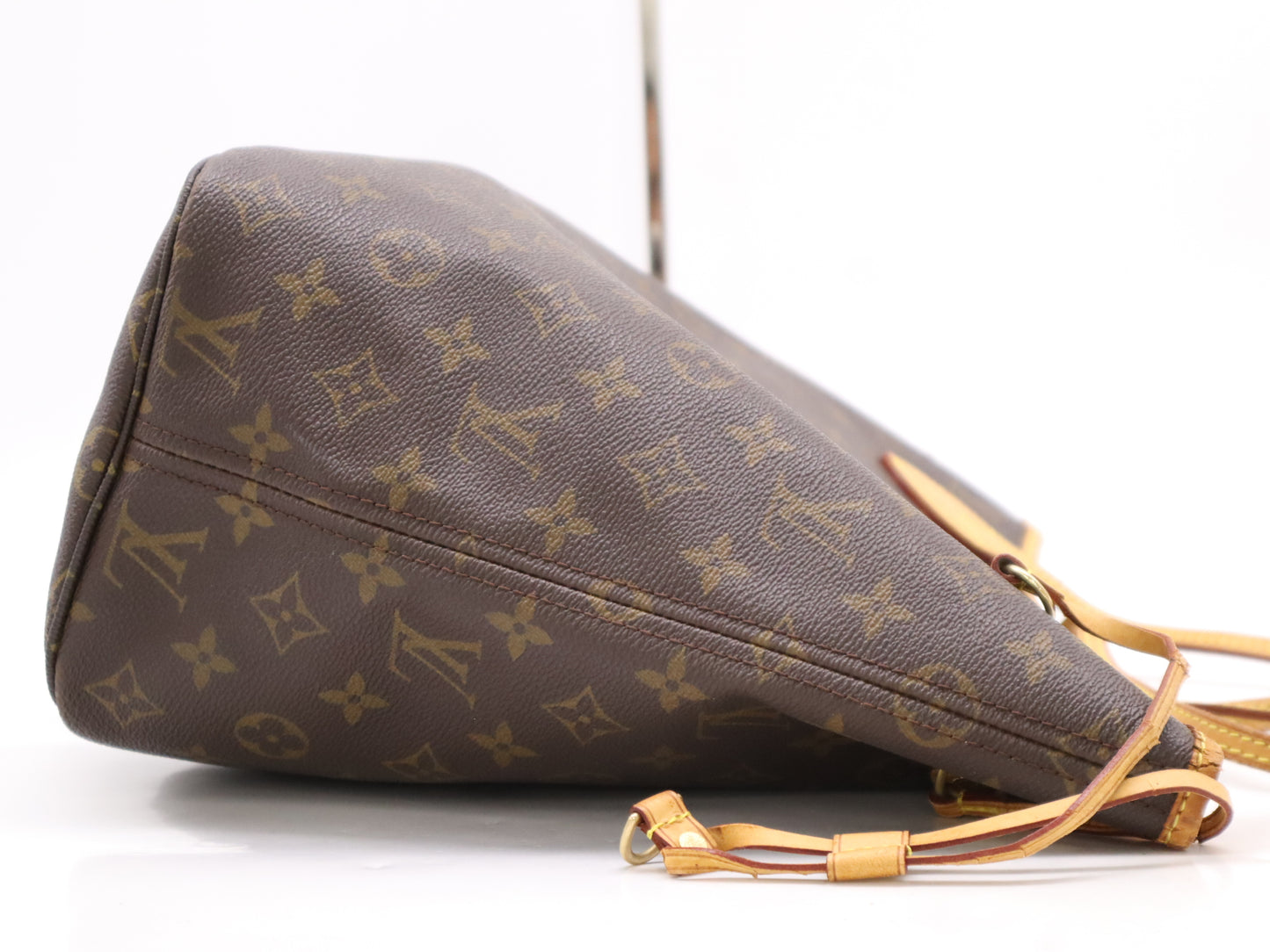 LOUIS VUITTON M40156 Monogram Neverfull MM Old-Style Tote Bag