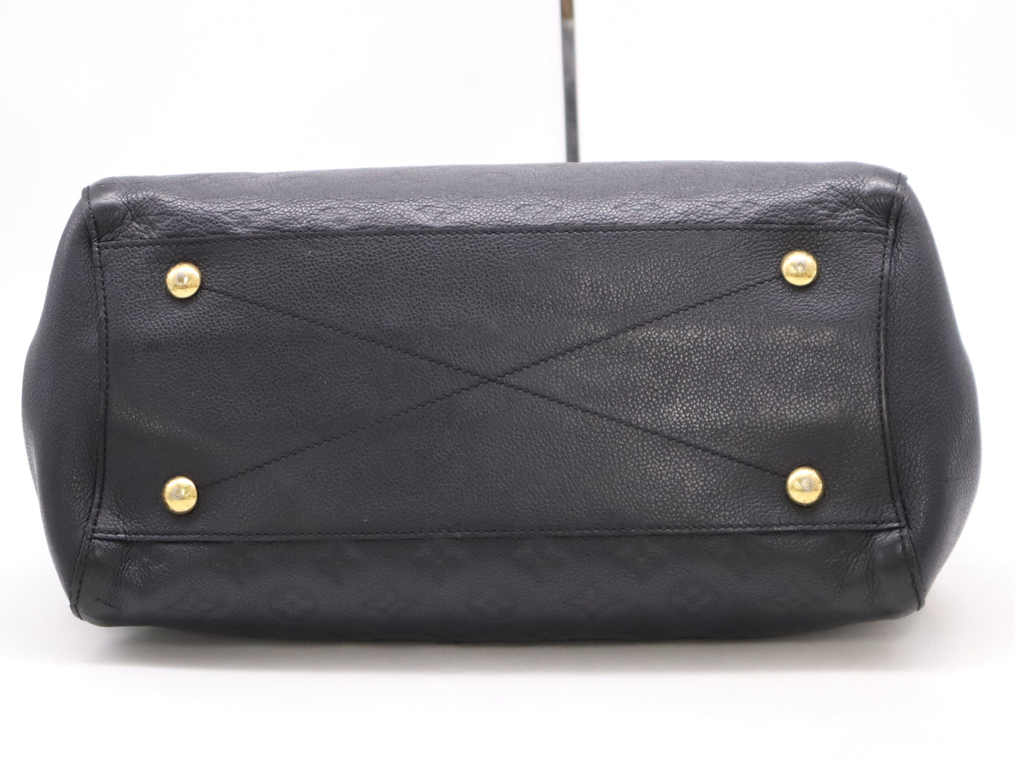LOUIS VUITTON M41048 Empreinte Montaigne MM Noir Handbag