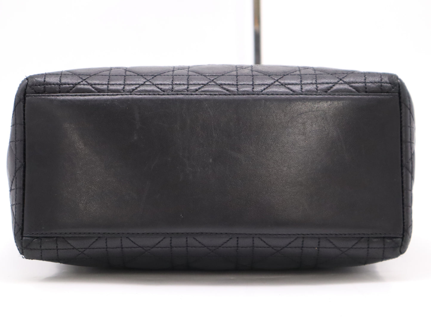 Christian Louboutin Lady Dior Handbag in Black Lambskin