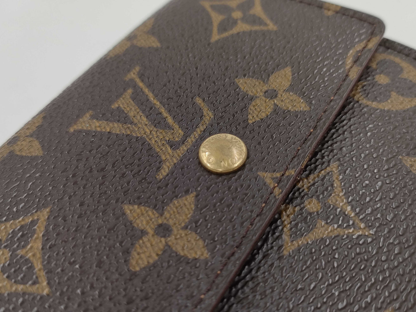 LOUIS VUITTON M61652 Monogram Porte Monnaie Bi-Carte Credit Wallet