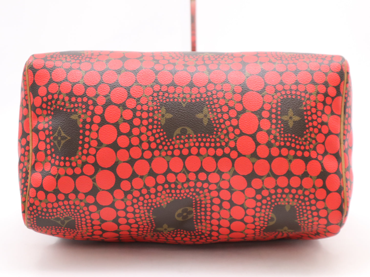 LOUIS VUITTON M40693? Monogram Pumpkin Dot Speedy 30 Handbag with Dust Bag