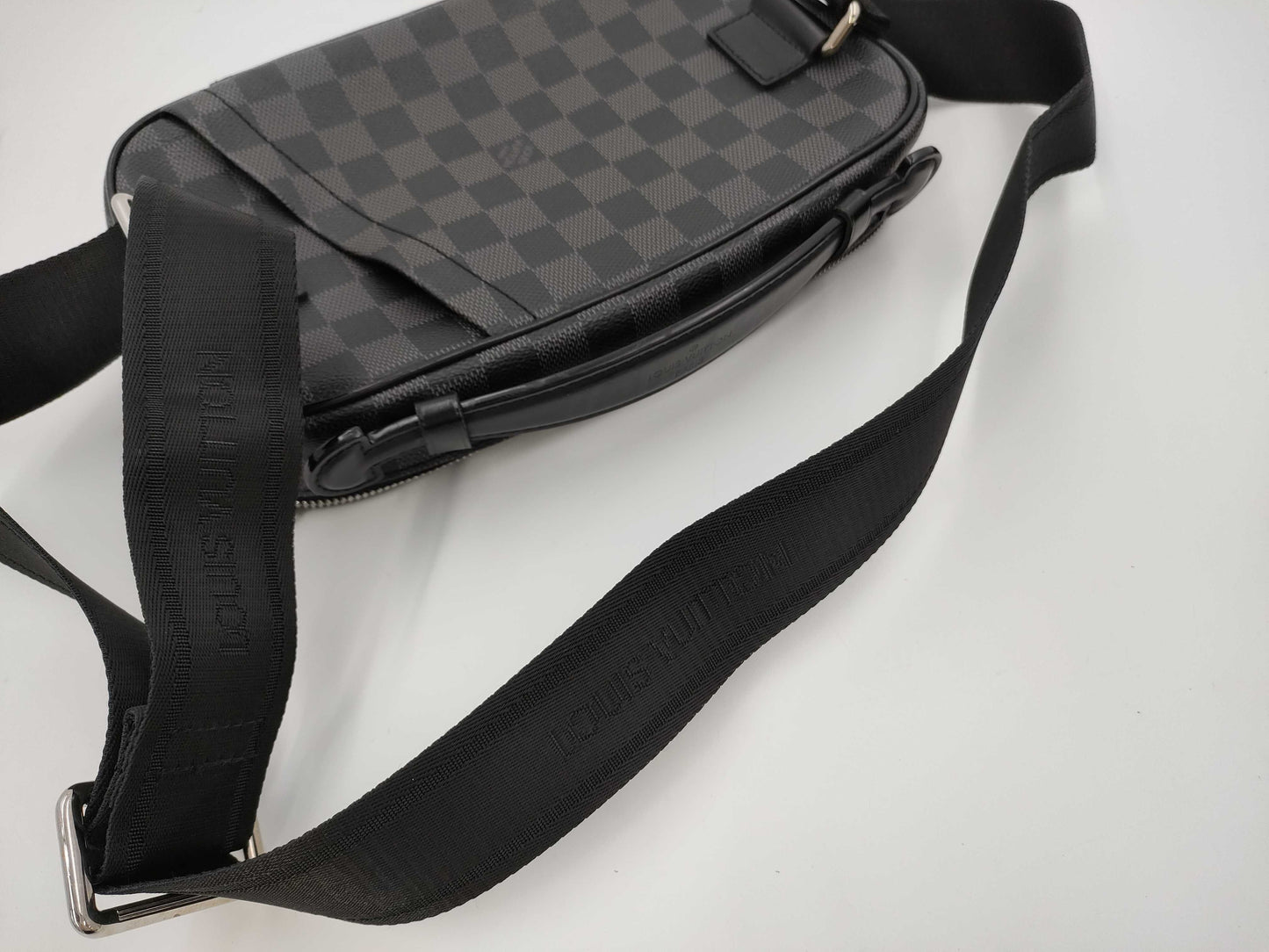 LOUIS VUITTON Damier Graphite N41289 Graphite Umbrella Waist Bag